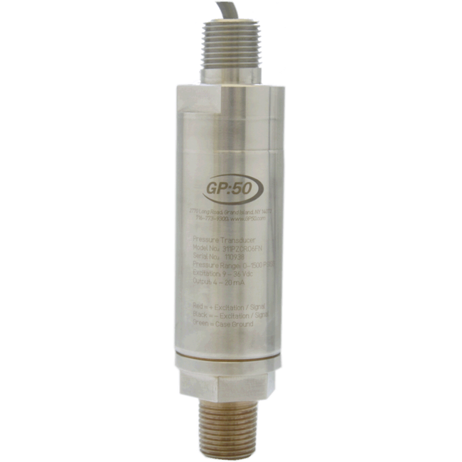 GP:50 Intrinsically Safe Pressure Trasmitter, Model 311Z, I , GI, AI